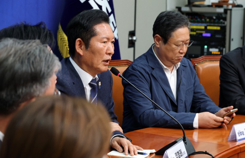 정청래 대표(사진=연합뉴스)