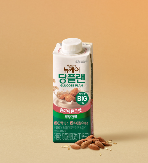 대상웰라이프, 혈당 관리용 뉴케어 당플랜 BIG 현미아몬드맛 선보여