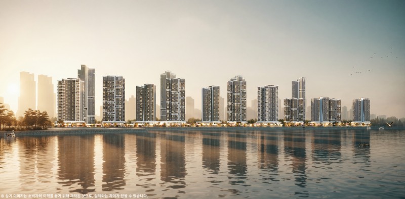 더샵 송도그란테르 투시도.(사진=포스코이앤씨)