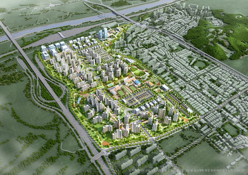 검암역세권 공공주택지구.(사진=인천도시공사)