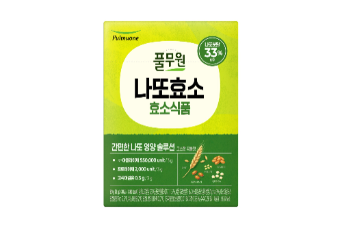 풀무원, 나또 분말 33% 스틱형 효소 제품 선봬