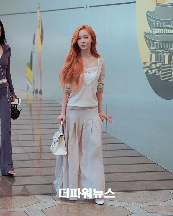 에스파 윈터, 김포국제공항 출국