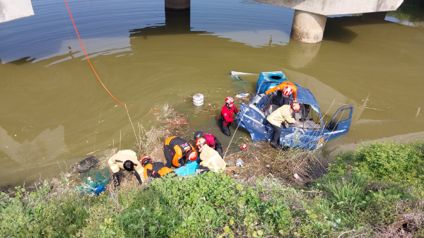 ▲전남 고흥군 풍양면 사고현장(사진=전남소방본부 제공)
