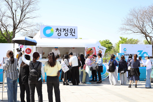 대상 청정원, 서울스프링페스티벌 참가…저당 홍초·콩담백면 등 체험 부스 운영