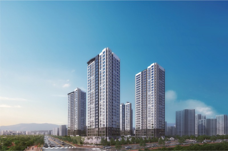 운정3 제일풍경채 투시도.(사진=제일건설)