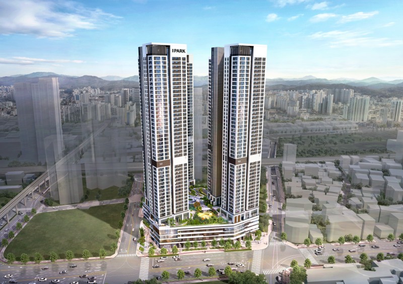 의정부역 센트럴 아이파크 조감도.