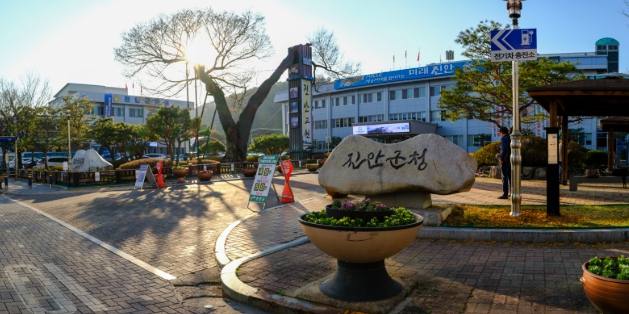 진안군청 전경