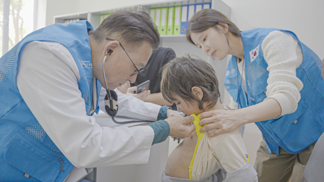 국제성모병원·인천공항공사, 우즈베키스탄 의료봉사 실시