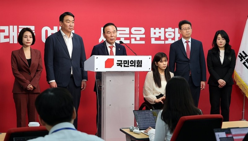 국민의힘 박덕흠 공천관리위원장(사진=연합뉴스)