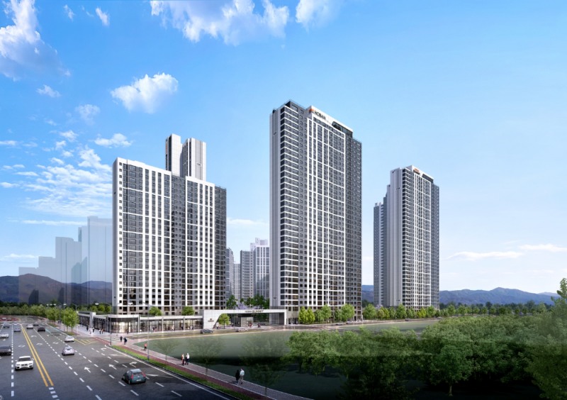 호반써밋 풍무II 투시도.(사진=호반건설)