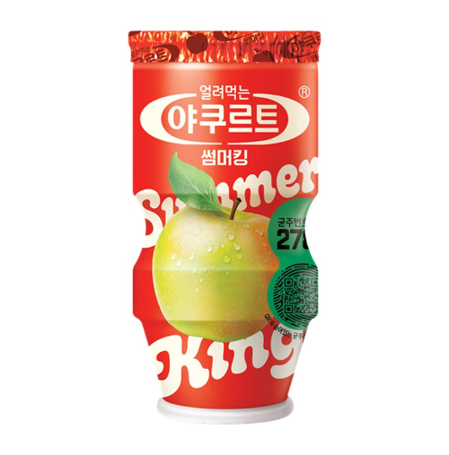 hy, 여름 사과 원료 적용한 ‘얼려먹는 야쿠르트’ 신제품 선보여