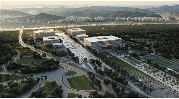 국회세종의사당 마스터플랜 국제공모 당선작