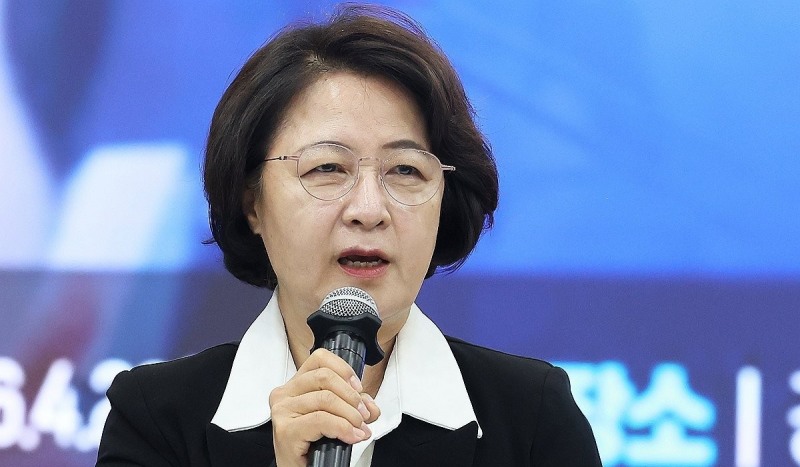 발언하는 추미애 후보(사진=연합뉴스)
