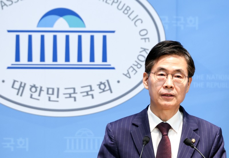 국회부의장 출마 선언하는 조경태 의원(사진=연합뉴스)
