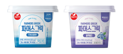 발효유 시장 확대 대응…서울우유, 그릭요거트 브랜드 신설