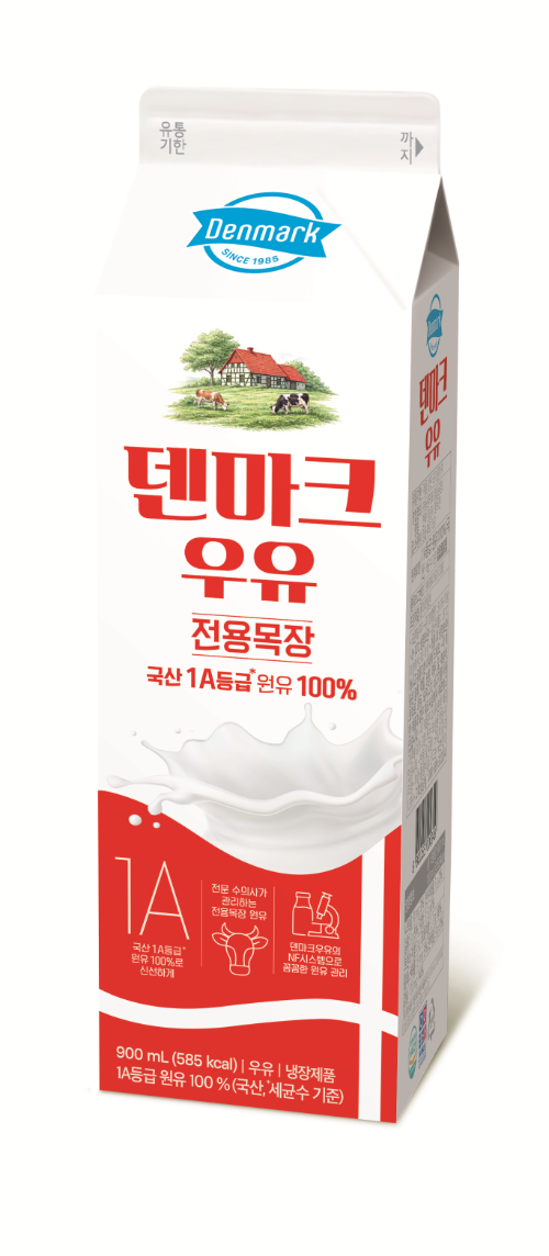 동원F&B, 전용목장 원유 담은 ‘덴마크 우유’ 선보여