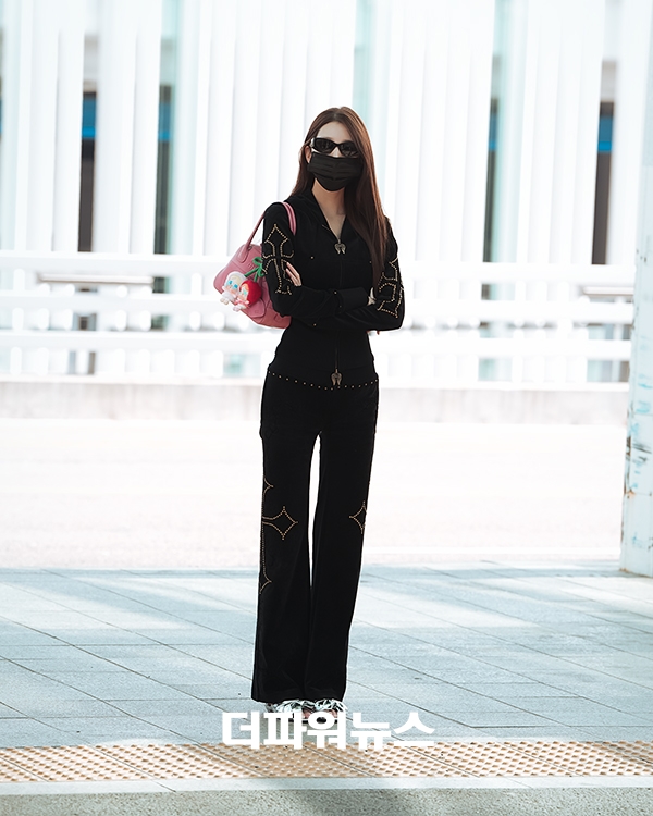 아이브 장원영, 인천국제공항 출국
