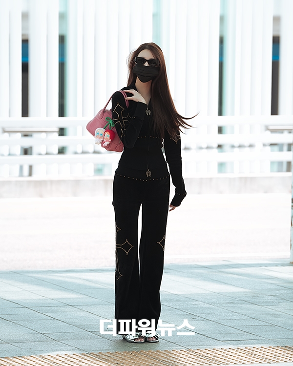 아이브 장원영, 인천국제공항 출국