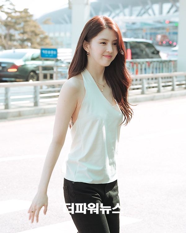 한소희, 인천국제공항 출국