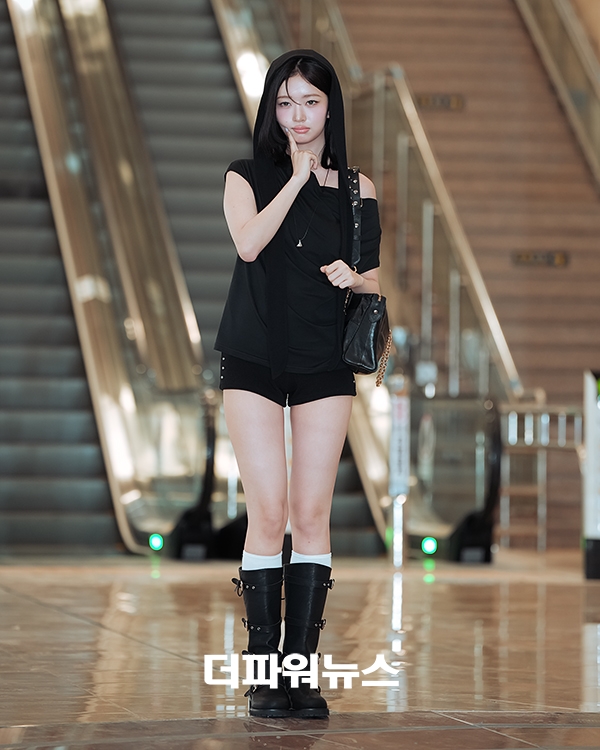 아이브 레이, 김포국제공항 출국