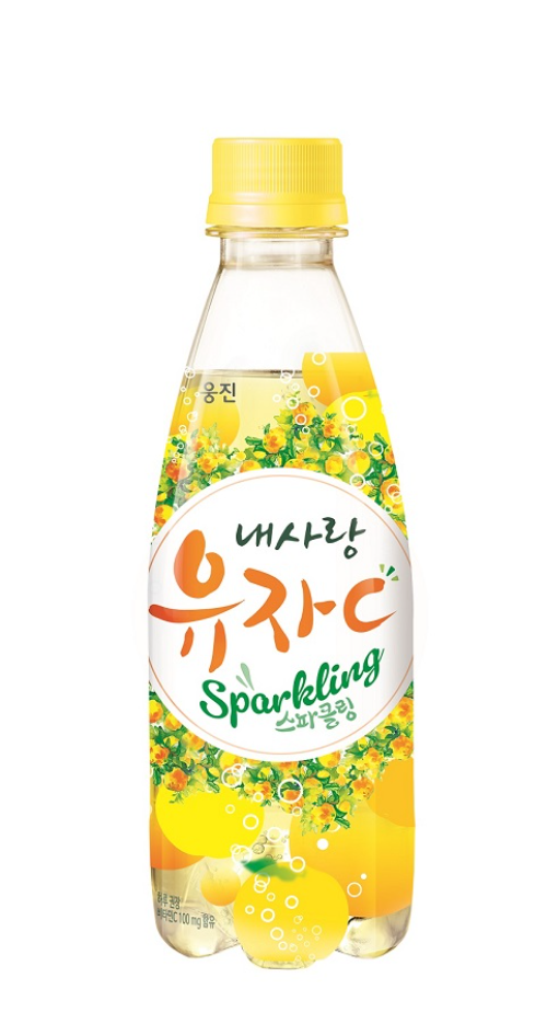 웅진식품, 유자 스파클링 음료 새롭게 선보여
