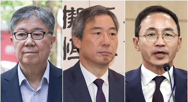 김대기·윤재순·김오진(사진=연합뉴스)