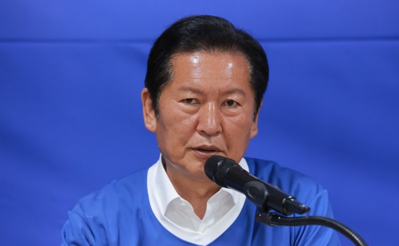정청래 총괄상임선거대책위원장(사진=연합뉴스)