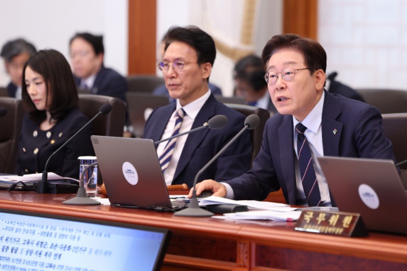 이재명 대통령 주재 국무회의(사진=연합뉴스)