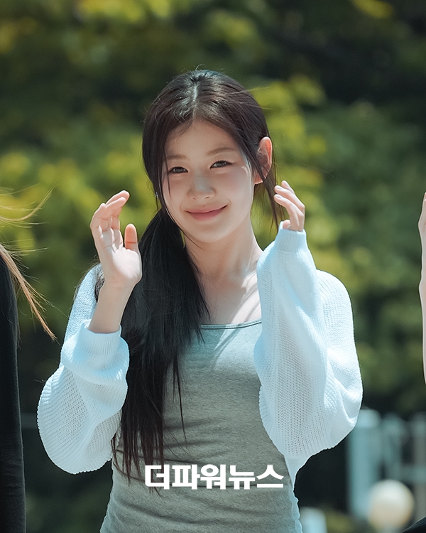 피프티피프티 예원, 방송국 출근길