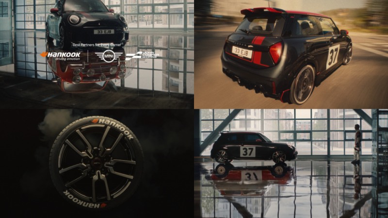 Hankook Ventus x MINI JCW 브랜드 필름.(사진=한국타이어)