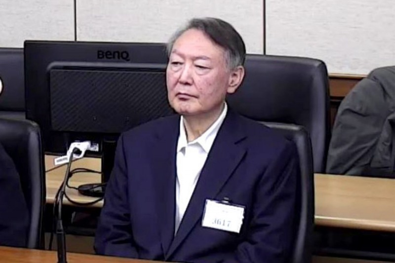 공판 출석한 윤석열 전 대통령(사진=연합뉴스)