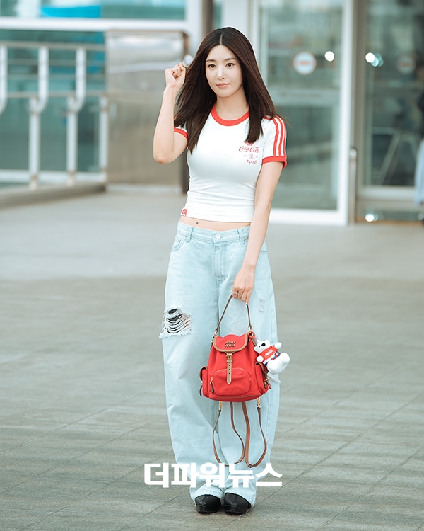 권은비, 인천국제공항 출국