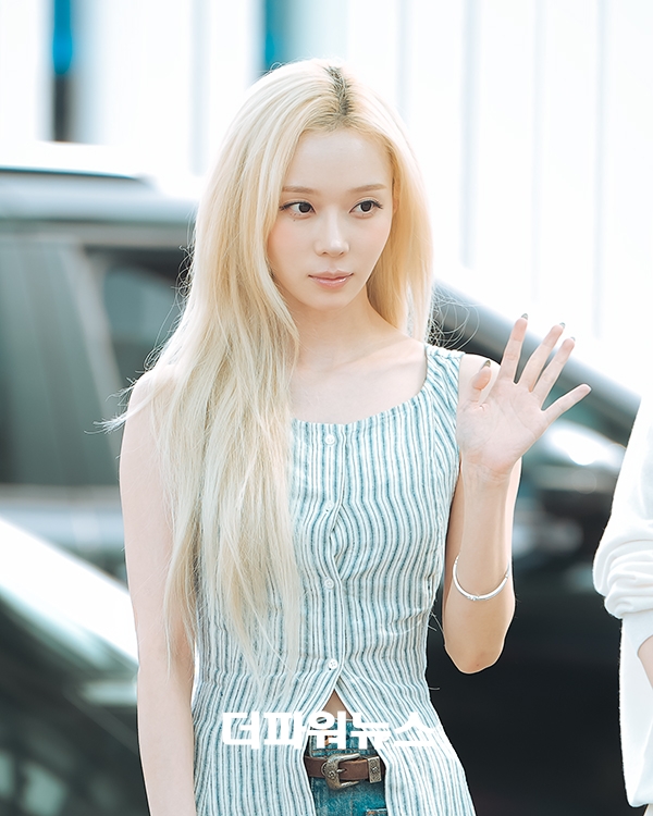 에스파 윈터, 인천국제공항 출국