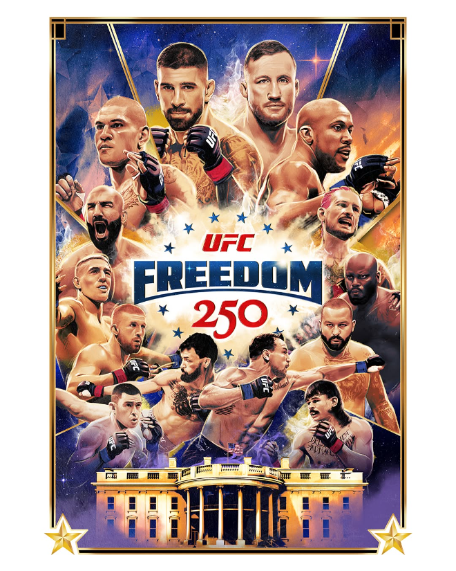 UFC 프리덤 250 그림.(사진=UFC 한국 미디어 커뮤니케이션)