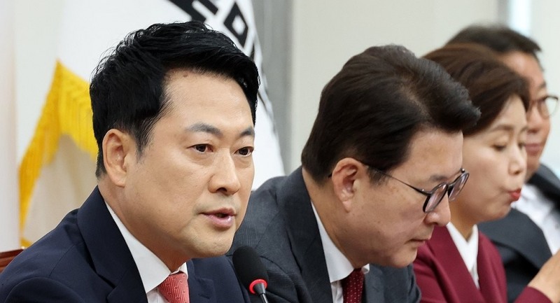최고위 발언하는 장동혁 대표(사진=연합뉴스)