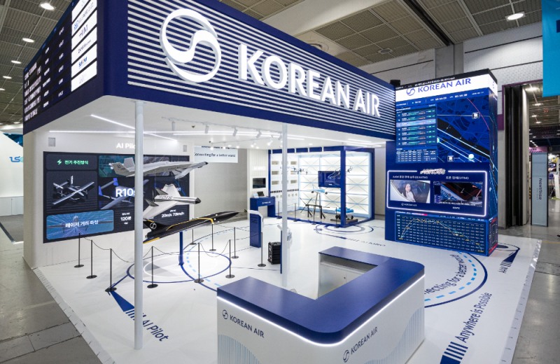 ‘넥스트라이즈(NextRise) 2026’ 대한항공 부스 전경.(사진=대한항공)