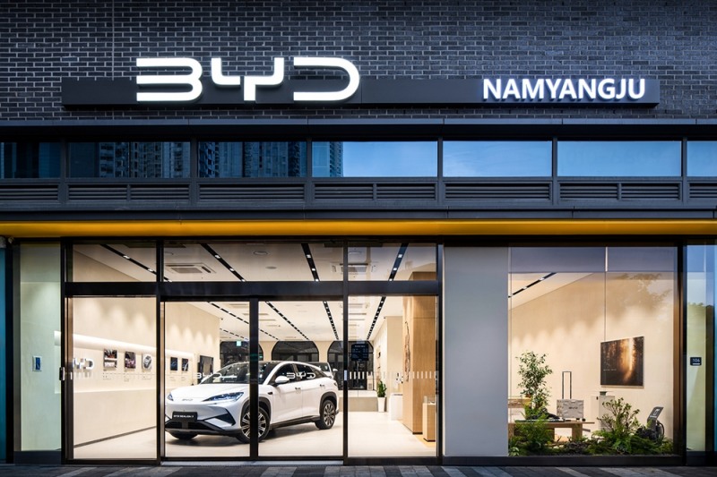 BYD Auto 남양주 전시장 전경.(사진=BYD코리아)