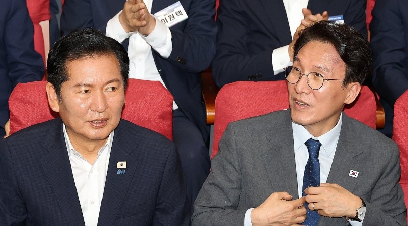 정청래·김민석(사진=연합뉴스)
