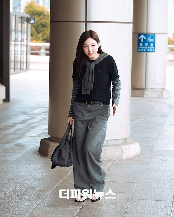 트와이스 나연, 김포국제공항 출국