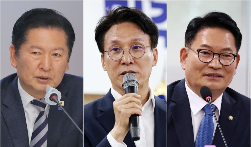 정청래·김민석·송영길(사진=연합뉴스)