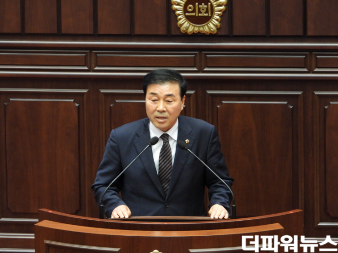 국민의힘 조상진(재선·남구2)이 건설교통 운영위원장으로 선출됐다. (사진=김지윤 기자)