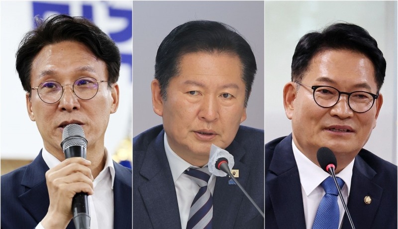 김민석·정청래·송영길(사진=연합뉴스)