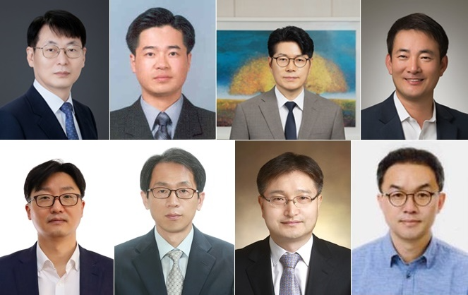 (위사진 왼쪽부터)남우창 류충선 고영일 김휘영 (아래사진 왼쪽부터) 김영상 한지웅 황동수 반재훈.(제공=국세청)
