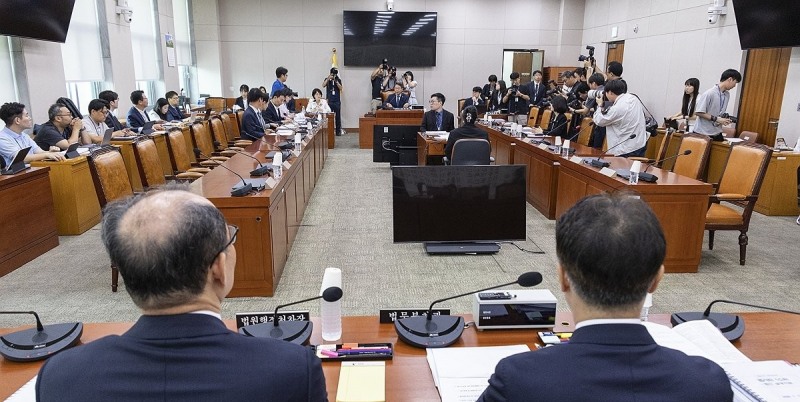 형사소송법 개정안 논의 위한 국회 법사위 제1소위 진행(사진=연합뉴스)