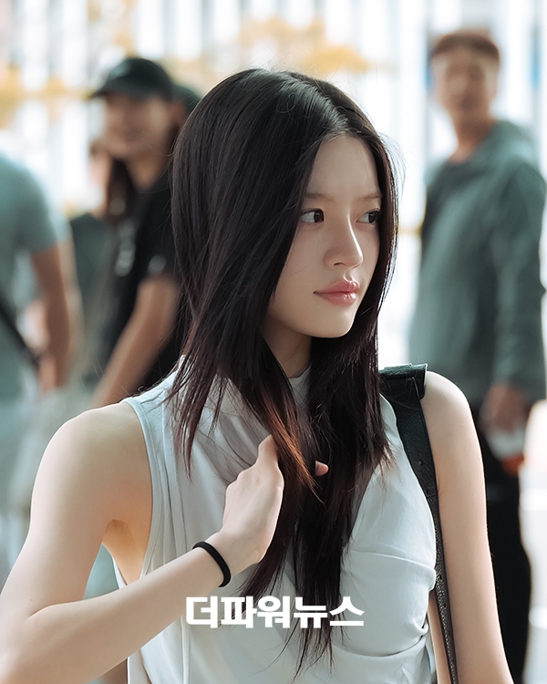 아일릿 민주, 인천국제공항 출국