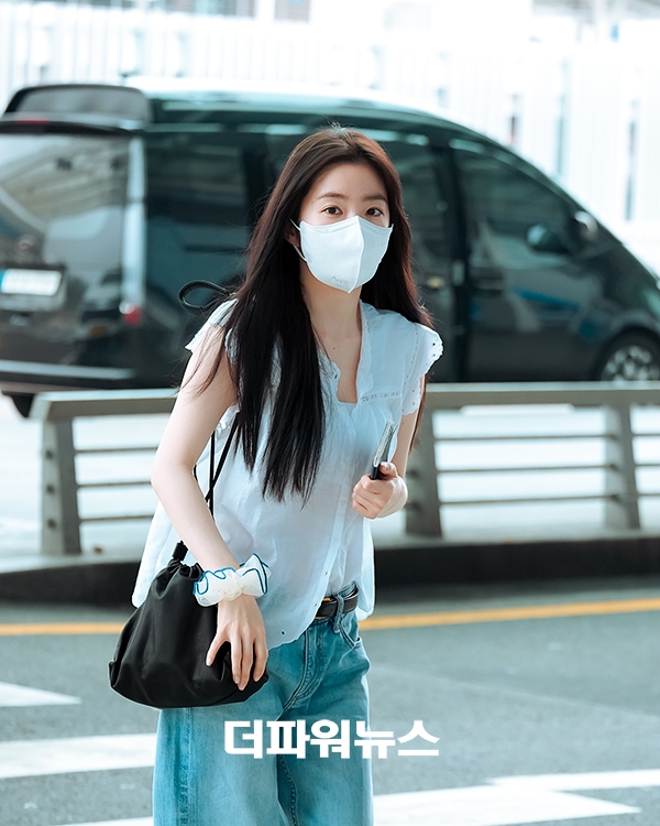 아이린, 인천국제공항 출국