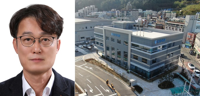 오해식 용당세관장과 용당세관 전경.(제공=용당세관)