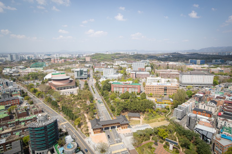 수요 기반의 맞춤형 인재양성을 위한 첨단산업 계약학과가 설치될 전북대학교 캠퍼스 전경.(사진=현대자동차)