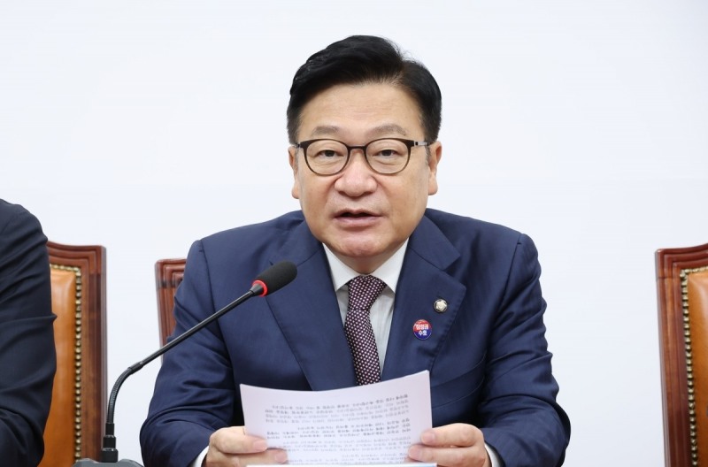 최고위에서 발언하는 정점식 원내대표(사진=연합뉴스)