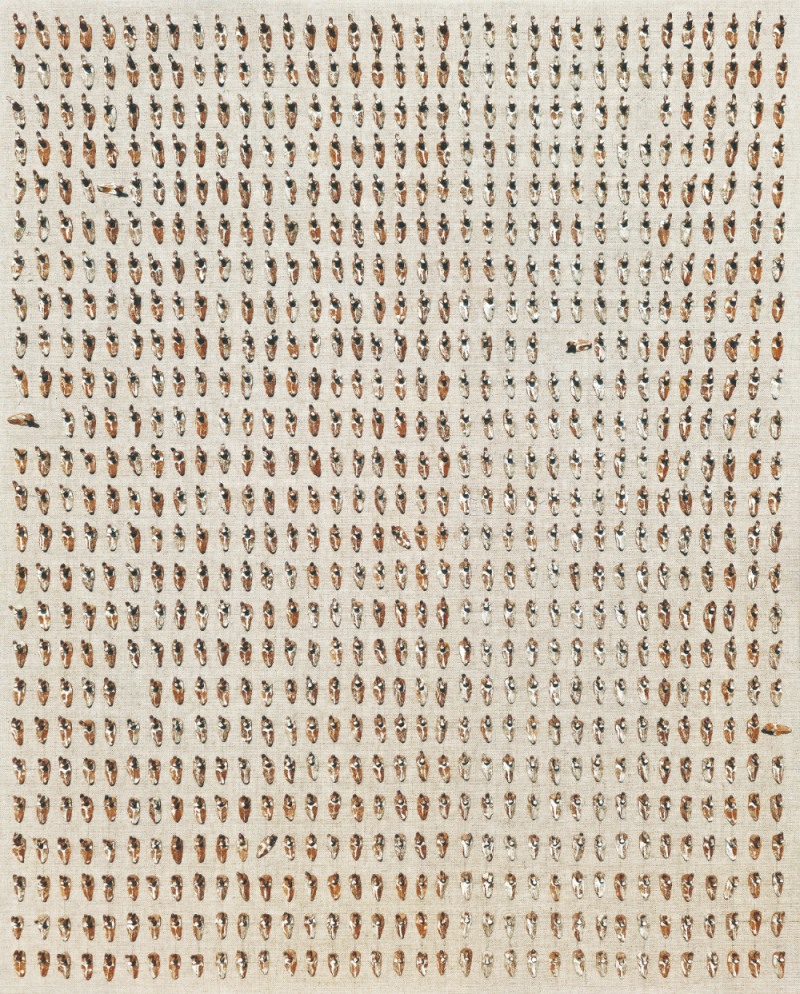 내면적 조우, 90.9X72.7cm(2530_13), Ceramic on Canvas